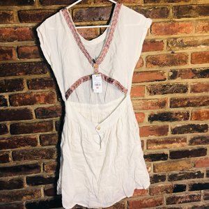 🌸Buy 1 Get 1 FREE🌸NWT MNG Casual Mini Cut Out Dress size 8